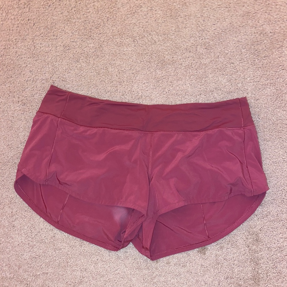 lululemon speed up shorts 2.5